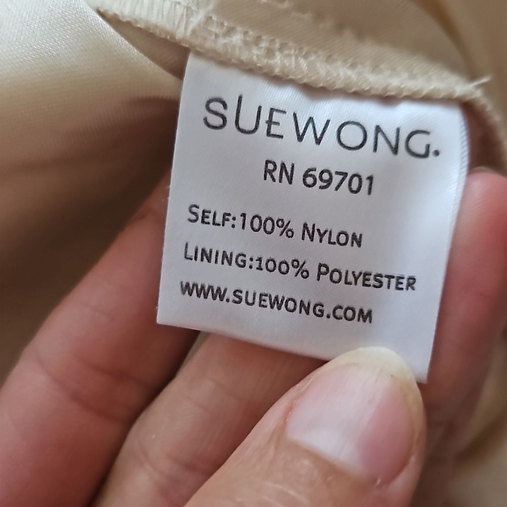 Sue Wong 3/4-Sleeve Embroidered Sheath Dress - Picture 11 of 11